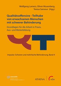 Produktbild: Qualit&auml;tsoffensive - Teilhabe von erwachsenen Menschen mit schwerer Behinderung