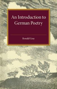 Produktbild: An Introduction to German Poetry