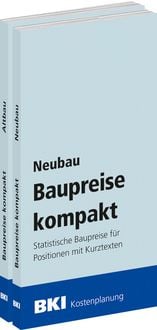 Produktbild: BKI Baupreise kompakt 2026 - Kombi-Paket Neubau + Altbau