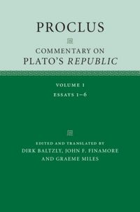 Produktbild: Proclus: Commentary on Plato's Republic: Volume 1