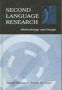 Produktbild: Second Language Research: Methodology and Design