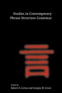 Produktbild: Studies in Contemporary Phrase Structure Grammar