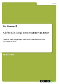 Produktbild: Corporate Social Responsibility im Sport