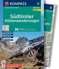 Produktbild: KOMPASS Wanderf&uuml;hrer S&uuml;dtiroler H&uuml;ttenwanderungen, 36 Touren mit Extra-Tourenkarte