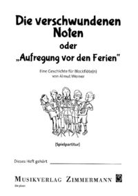 Produktbild: Werner, A: Die verschwundenen Noten. Spielpartitur