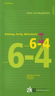 Produktbild: Achtung, fertig, Mittelstufe, Quartalsheft 6-4 Deutsch
