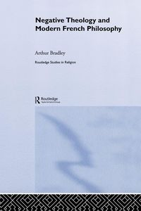 Produktbild: Negative Theology and Modern French Philosophy