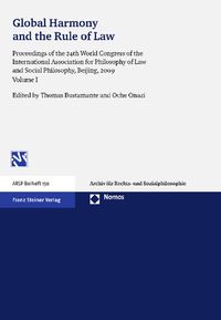 Produktbild: Global Harmony and the Rule of Law