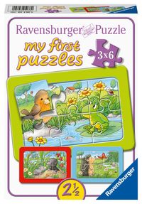 Bild vom Artikel Puzzle Ravensburger Kleine Gartentiere 3 X 6 Teile vom Autor 