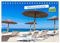 Produktbild: Griechenland - Thessaloniki und Chalkidiki (Tischkalender 2026 DIN A5 quer), CALVENDO Monatskalender