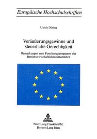 Bild vom Artikel Veräusserungsgewinne und steuerliche Gerechtigkeit vom Autor Ulrich Döring