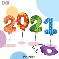 Produktbild: 2021 - A kids new years book celebrating 2021
