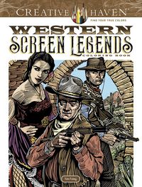 Produktbild: Foley, T: Creative Haven Western Screen Legends Coloring Boo