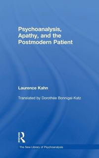 Produktbild: Psychoanalysis, Apathy, and the Postmodern Patient