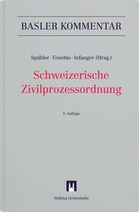 Produktbild: Schweizerische Zivilprozessordnung
