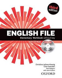 Produktbild: English File: Elementary: Workbook without Key and iChecker
