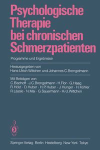 Produktbild: Psychologische Therapie bei chronischen Schmerzpatienten