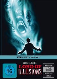 Produktbild: Lord of Illusions - Limitiertes 2-Disc-Mediabook (4k Ultra Hd + Blu-Ray)
