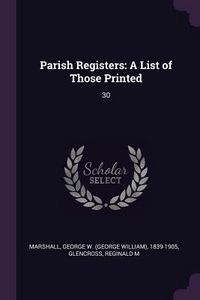 Produktbild: Parish Registers