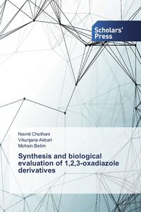 Produktbild: Synthesis and biological evaluation of 1,2,3-oxadiazole derivatives