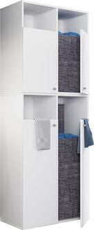 Produktbild: W&auml;scheschrank W&auml;schetruhe W&auml;schebox Dreso XXL 4f