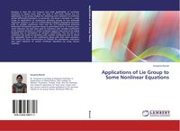 Produktbild: Applications of Lie Group to Some Nonlinear Equations