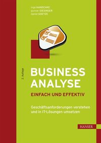 Bild vom Artikel Business Analyse – einfach und effektiv vom Autor Inge Hanschke