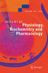 Produktbild: Reviews of Physiology, Biochemistry and Pharmacology 156