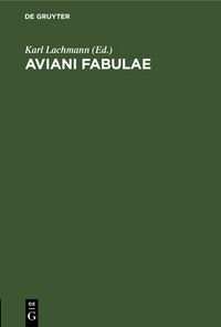 Produktbild: Aviani Fabulae
