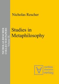 Produktbild: Studies in Metaphilosophy