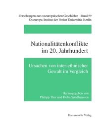 Produktbild: Nationalit&auml;tenkonflikte im 20. Jahrhundert