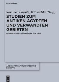 Produktbild: Studien zum antiken &Auml;gypten und verwandten Gebieten