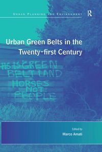 Produktbild: Urban Green Belts in the Twenty-first Century