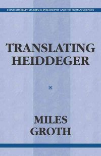 Produktbild: Translating Heidegger