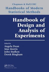 Produktbild: Handbook of Design and Analysis of Experiments