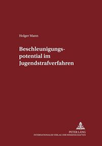 Produktbild: Beschleunigungspotential im Jugendstrafverfahren
