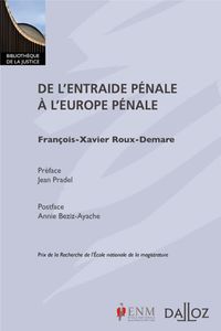 Produktbild: De l'Entraide Penale a l'Europe Penale