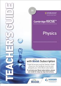 Produktbild: Cambridge IGCSE&trade; Physics Teacher's Guide with Boost Subscription Booklet