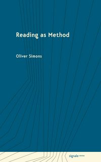 Produktbild: Reading as Method