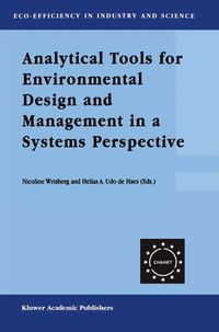 Produktbild: Analytical Tools for Environmental Design and Management in a Systems Perspective