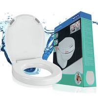 Produktbild: WC Sitz Mod. Secura Comfort, mit 5 cm Sitzerh&ouml;hung, belastbar bis 200 kg