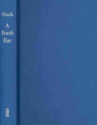 Produktbild: Finch, A: A Poet's Ear