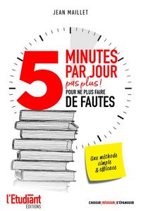 Produktbild: 5 minutes par jour : pas plus ! : pour ne plus faire de fautes