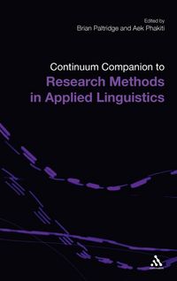 Produktbild: Continuum Companion to Research Methods in Applied Linguistics