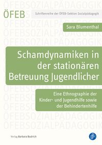 Produktbild: Schamdynamiken in der station&auml;ren Betreuung Jugendlicher