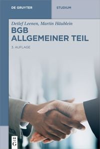 Produktbild: BGB Allgemeiner Teil
