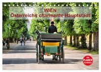Produktbild: Wien - &Ouml;sterreichs charmante Hauptstadt (Tischkalender 2026 DIN A5 quer), CALVENDO Monatskalender