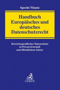 Produktbild: Handbuch Europ&auml;isches und deutsches Datenschutzrecht