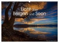 Produktbild: Licht &uuml;ber Bergen und Seen (Wandkalender 2027 DIN A2 quer), CALVENDO Monatskalender