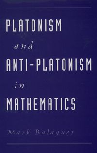 Produktbild: Platonism and Anti-Platonism in Mathematics